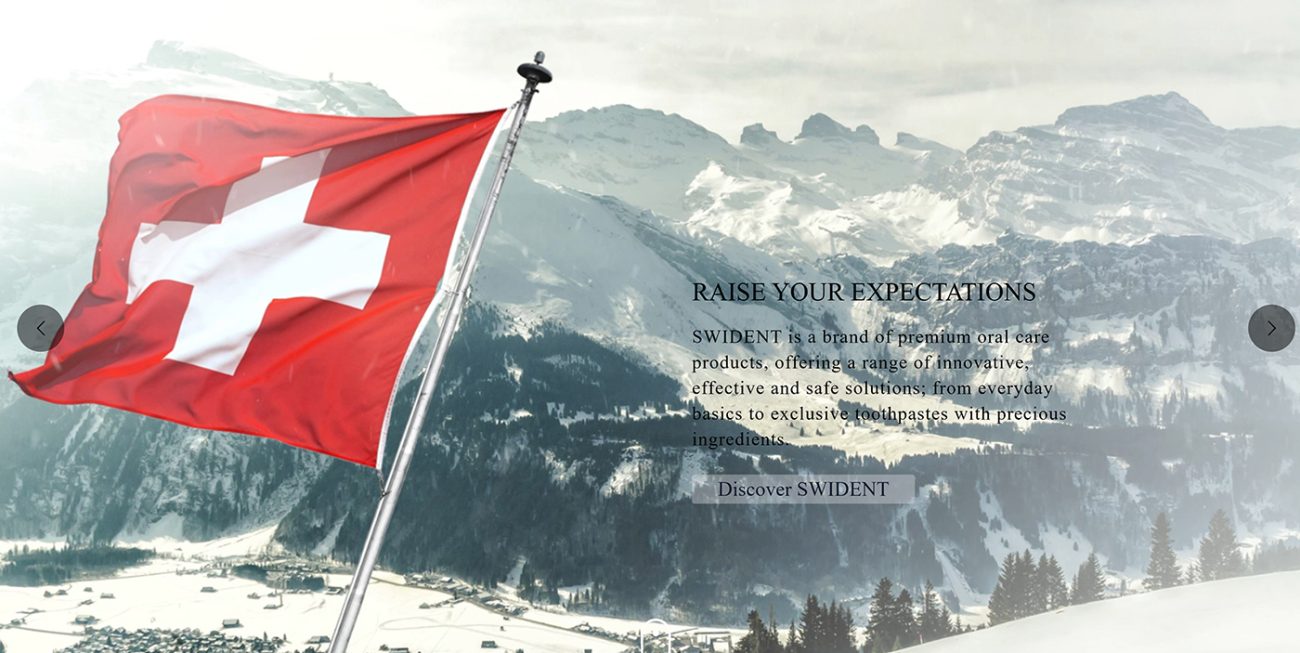 طراحی وب سایت شرکت Swident
